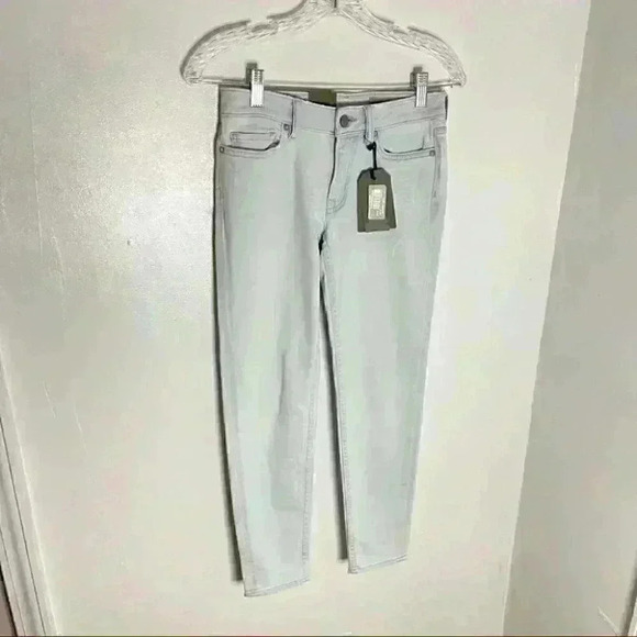 NWT All Saints Mast Cropped Light Wash Jeans - Picture 5 of 7